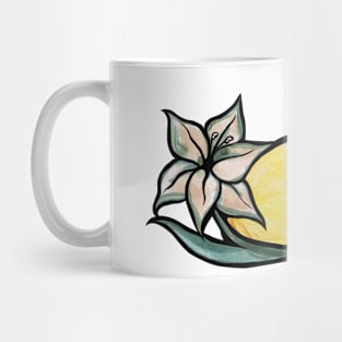 Elegant Taco With Flowers A La Carte Mug